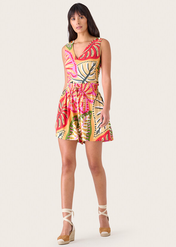 Bermuda Bopha 100% viscosa ARANCIO SUNRISE Donna null