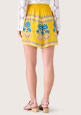 Bermuda Bihar 100% viscosa GIALLO MAIS Donna immagine n. 4