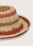 Costa 100% straw hat BEIGE LIGHT BEIGE Woman image number 3