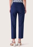 Alice cotton trousers BLUE OLTREMARE  Woman image number 4