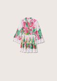 100% cotton blouse BIANCO Woman image number 4