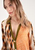 Camicia Corona modello abito GIALLO GRANO Donna immagine n. 3