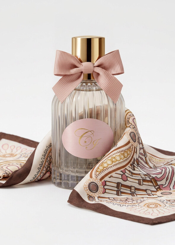 IDEA REGALO KIT FOULARD FANTASIA  E PROFUMO CI BEIGE LATTE Donna null