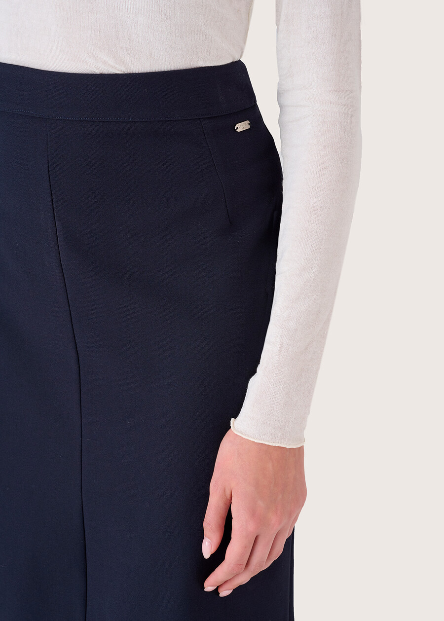Gonna Gladys in tessuto tecnico NERO BLACKBEIGE GESSOBLU Donna , immagine n. 4