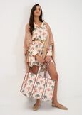 Shopping bag Bailey A in cotone BEIGE LATTE Donna immagine n. 1