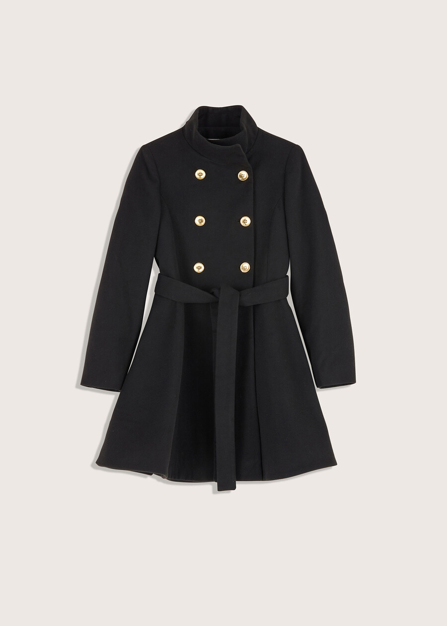 Costant cloth coat NERO BLACK Woman , image number 4