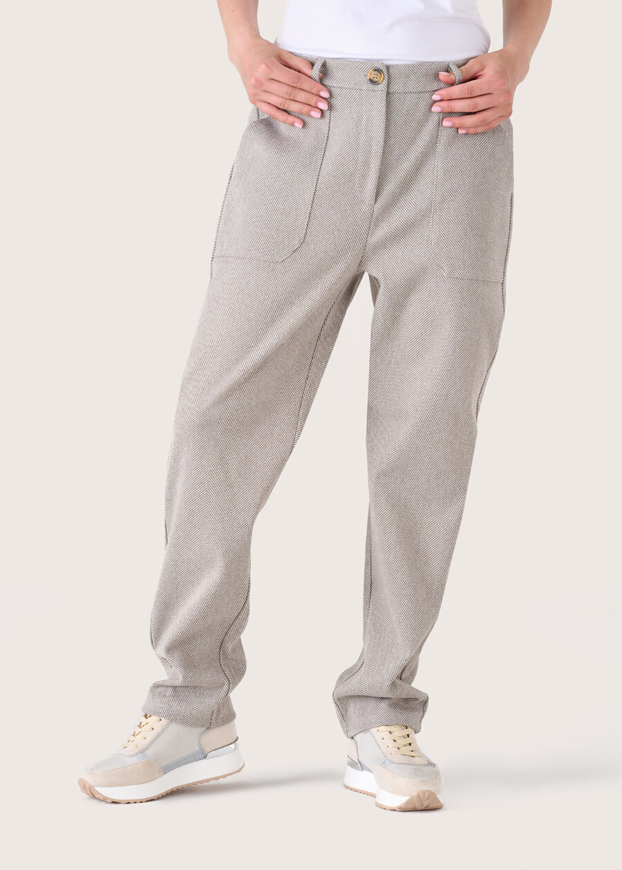 Perseo cloth trousers, Woman  , image number 1