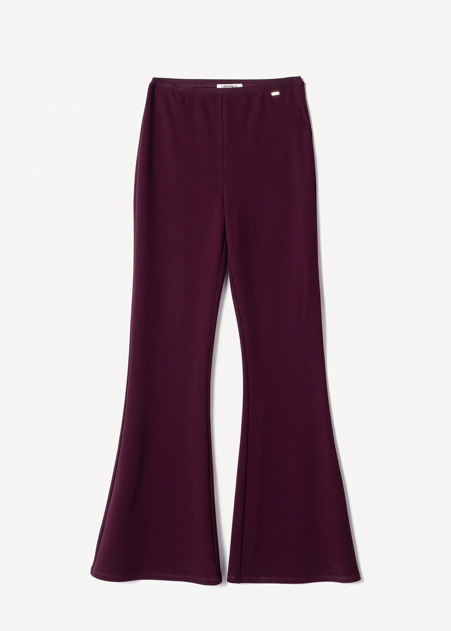 Pantalone Victoria-Q in screppino VIOLA VINACCIA Donna , immagine n. 6