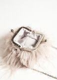 Pochette Bel in ecopelo lungo GRIGIO GREY Donna immagine n. 4
