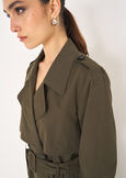 Trench Thomas oversize VERDE ALGA Donna immagine n. 4