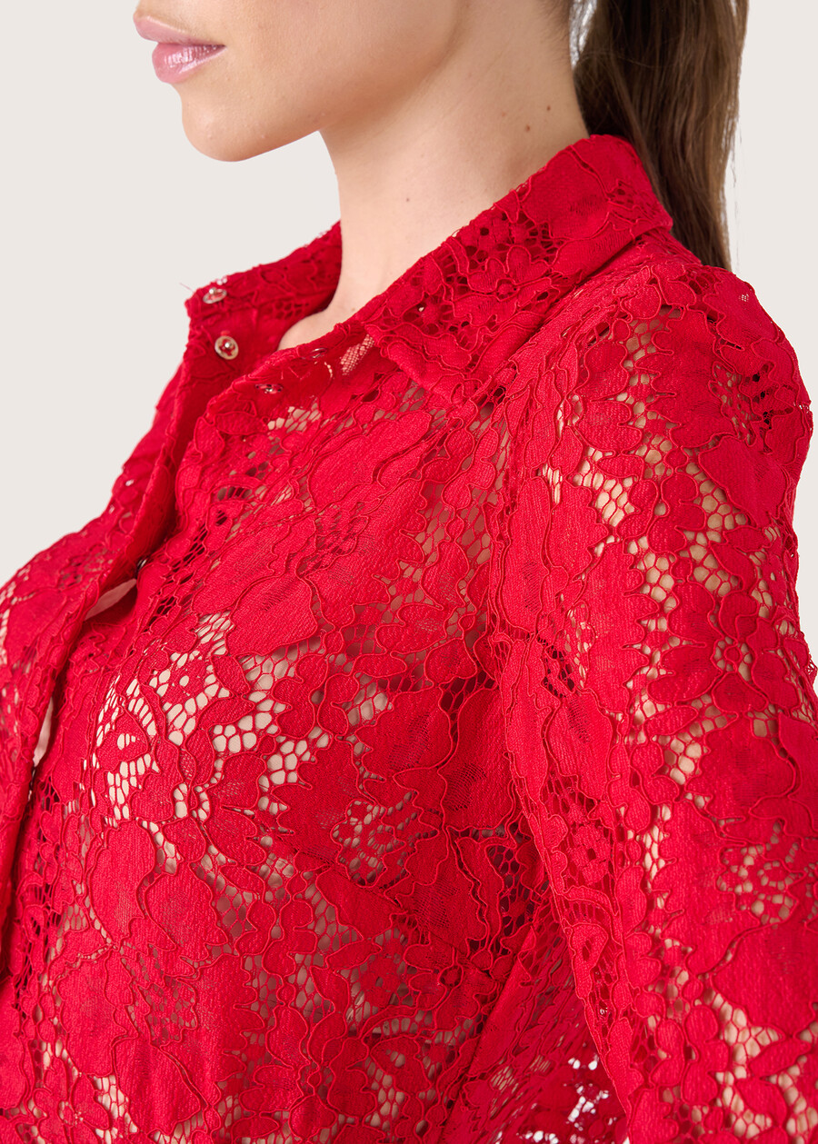 Camicia Linda in pizzo ROSSO CARPET Donna , immagine n. 2