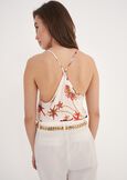 Tandra Shell And Starfish Print Top BIANCO WHITE Woman image number 4