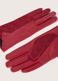 Goran genuine leather gloves ROSSO CARPET Woman image number 1