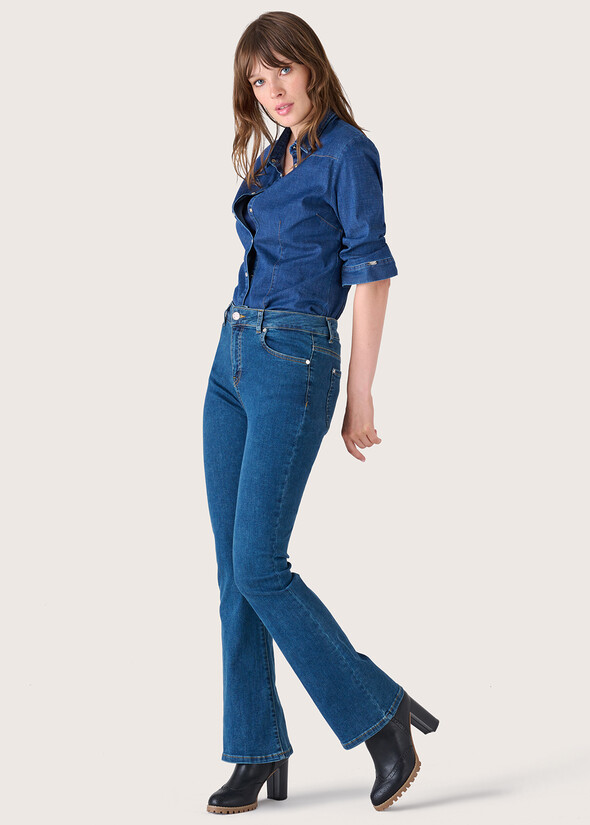 Danny cotton denim trousers DENI DENIM Woman null