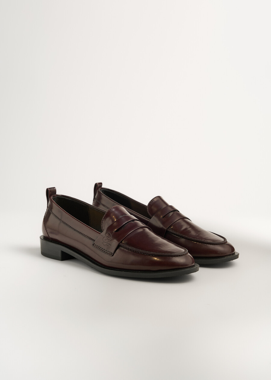 Mocassino Semm in ecopelle ROSSO BORDEAUX Donna , immagine n. 2