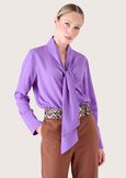 Chary satin blouse VIOLA UVA Woman image number 1