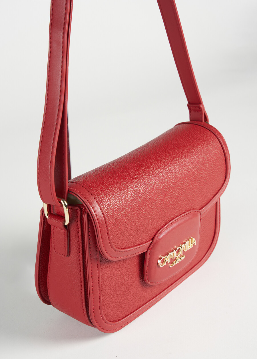 Tracolla Breona in ecopelle ROSSO Donna , immagine n. 3