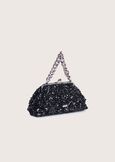 Belissa clutch bag with paiillettes NERO BLACK Woman image number 2