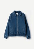 Giacca Girta in denim di cotone DENIM MEDIUM DENIM Donna immagine n. 6