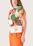 Bellis eco-leather shoulder bag BIANCOBLUE OLTREMARE  Woman image number 1