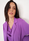 Giada Jersey Jacket VIOLA MULBERRY Woman image number 2