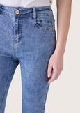 Dolly cotton denim trousers DENIM Woman image number 3