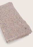 Sofia lurex scarf BEIGE GREIGE Woman image number 3