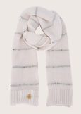 Sciarpa Silvia con paillettes BEIGE GESSOBLU LAGUNA Donna immagine n. 1