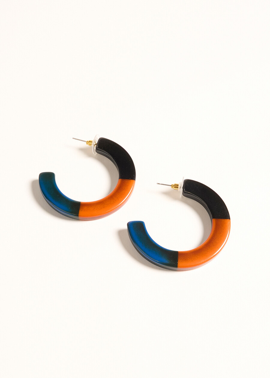 Gilda resin earrings

 NERO BLACK Woman , image number 1