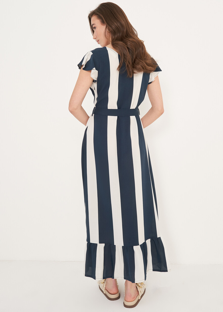 Abito Andy A Righe BLU NAVY Donna , immagine n. 3