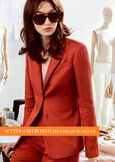 Giulia Linen And Viscose Blazer MARRONE JAVAARANCIO CAROTENE Woman image number 1