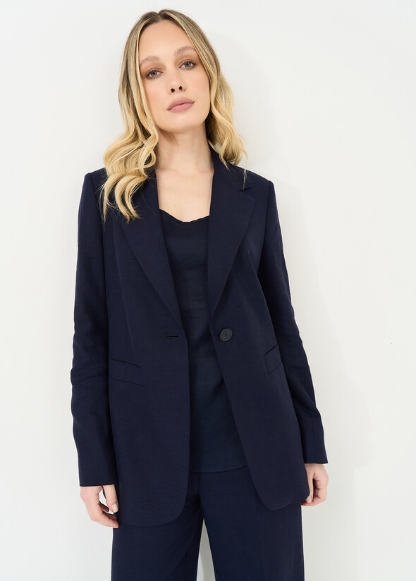 Giacca monopetto Geky BLU Donna null