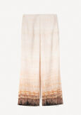Pantaloni Peter In Viscosa Fantasia BEIGE LIGHT BEIGE Donna immagine n. 5