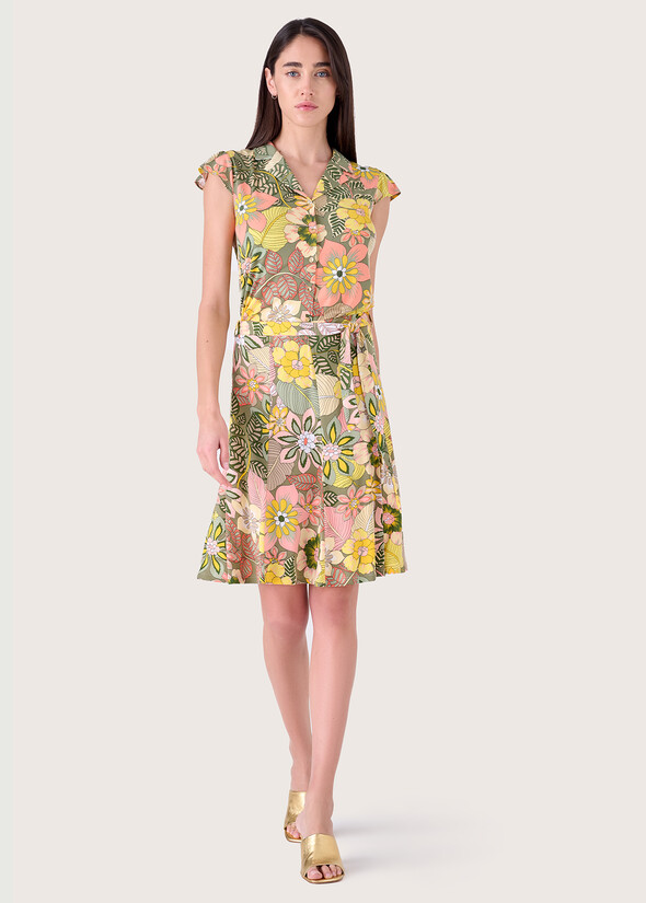 Gonna a campana Gretel VERDE TEA Donna null