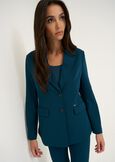 Blazer Giselle monopetto slim ROSSO BORDEAUXVERDE GARDENMARRONE Donna immagine n. 1