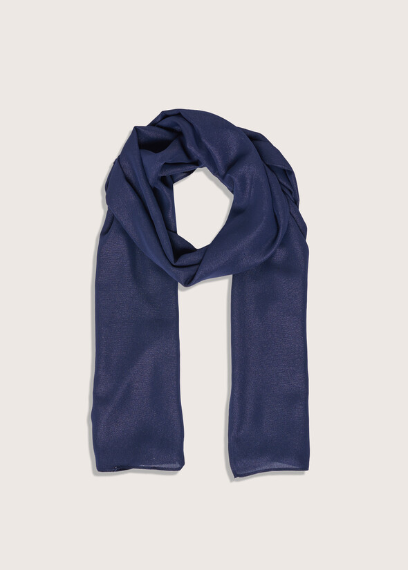 Stola Preziosa con lurex GRIG OSTRICABLU MARINAGRIG SILVER BLU Donna null