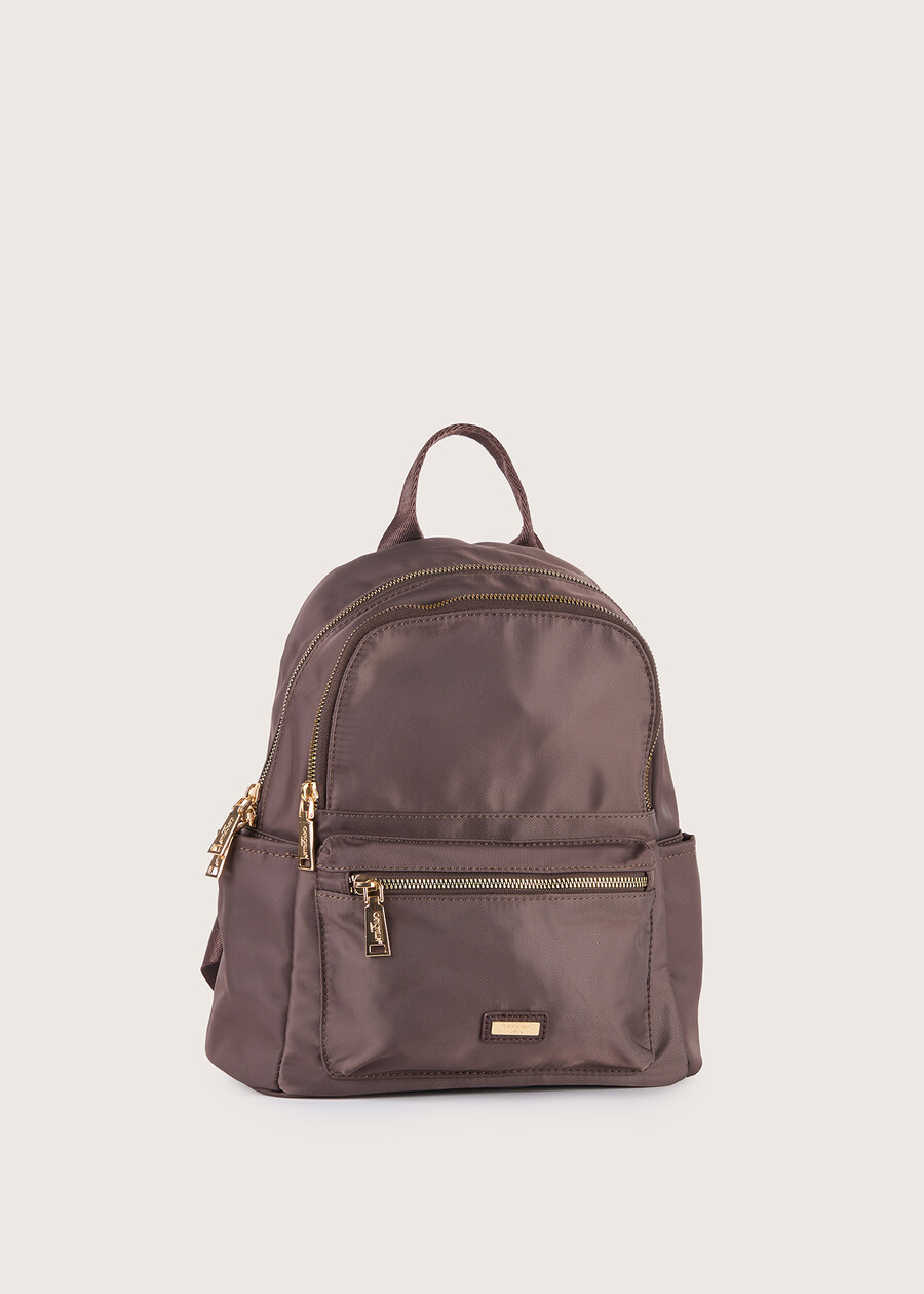 Zaino Barney in nylon MARRONE CASTAGNABLU INCHIOSTRO Donna , immagine n. 1