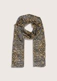 Sary scarf with ethnic pattern  Woman image number 1