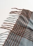 Sheeva patterned scarf with fringes CELESTE FIORDALISO Woman image number 3