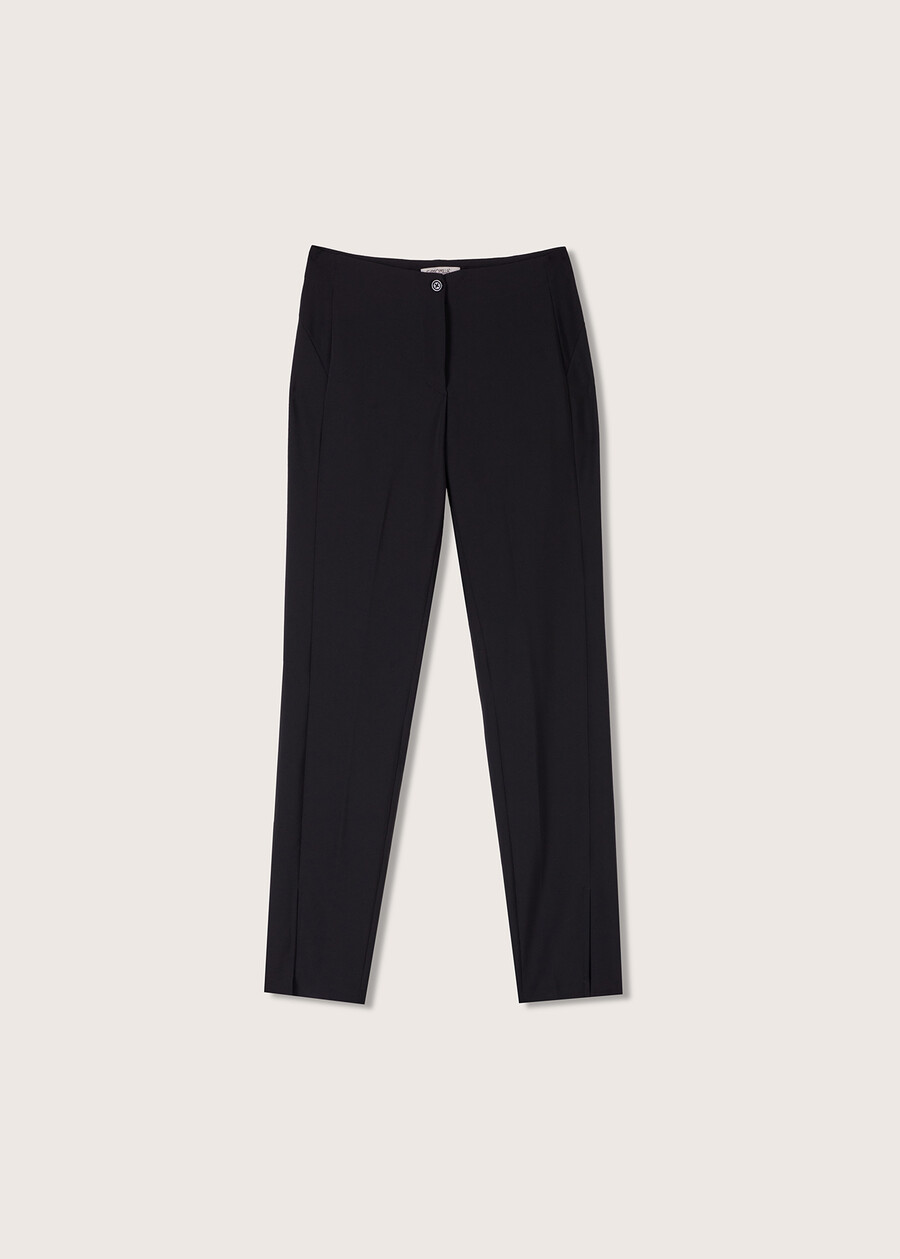 Pantalone Pix in tessuto tecnico NERO BLACK Donna , immagine n. 4