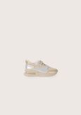 Sneakers Sibyl in ecopelle BIANCOSILVER Donna immagine n. 4