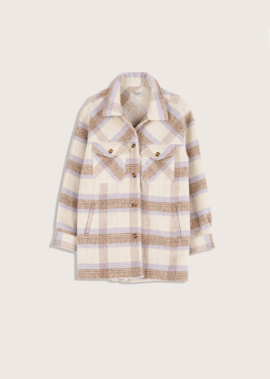 Coprispalle modello camicia Connor BEIGE LANABEIGE LANA Donna , immagine n. 4