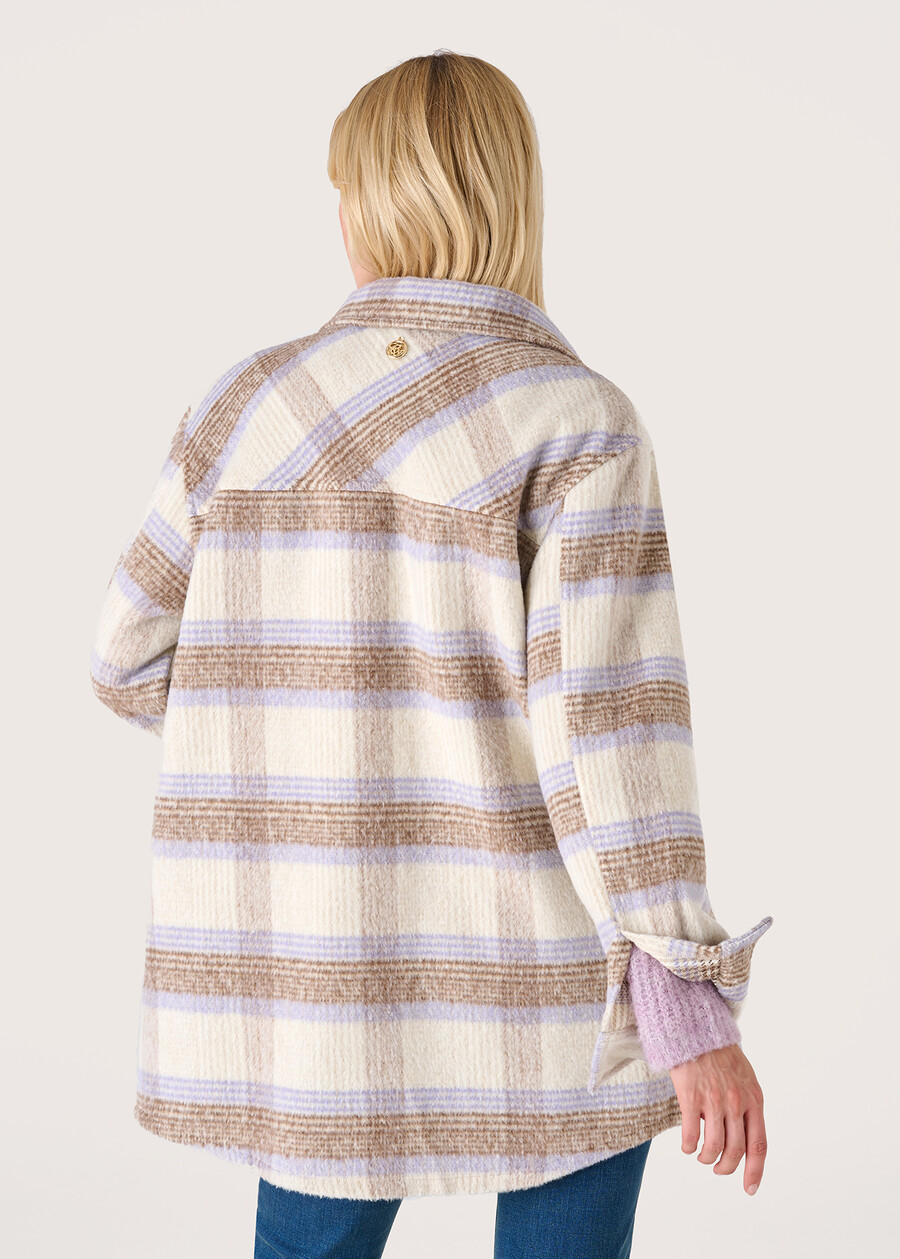 Coprispalle modello camicia Connor BEIGE LANABEIGE LANA Donna , immagine n. 3