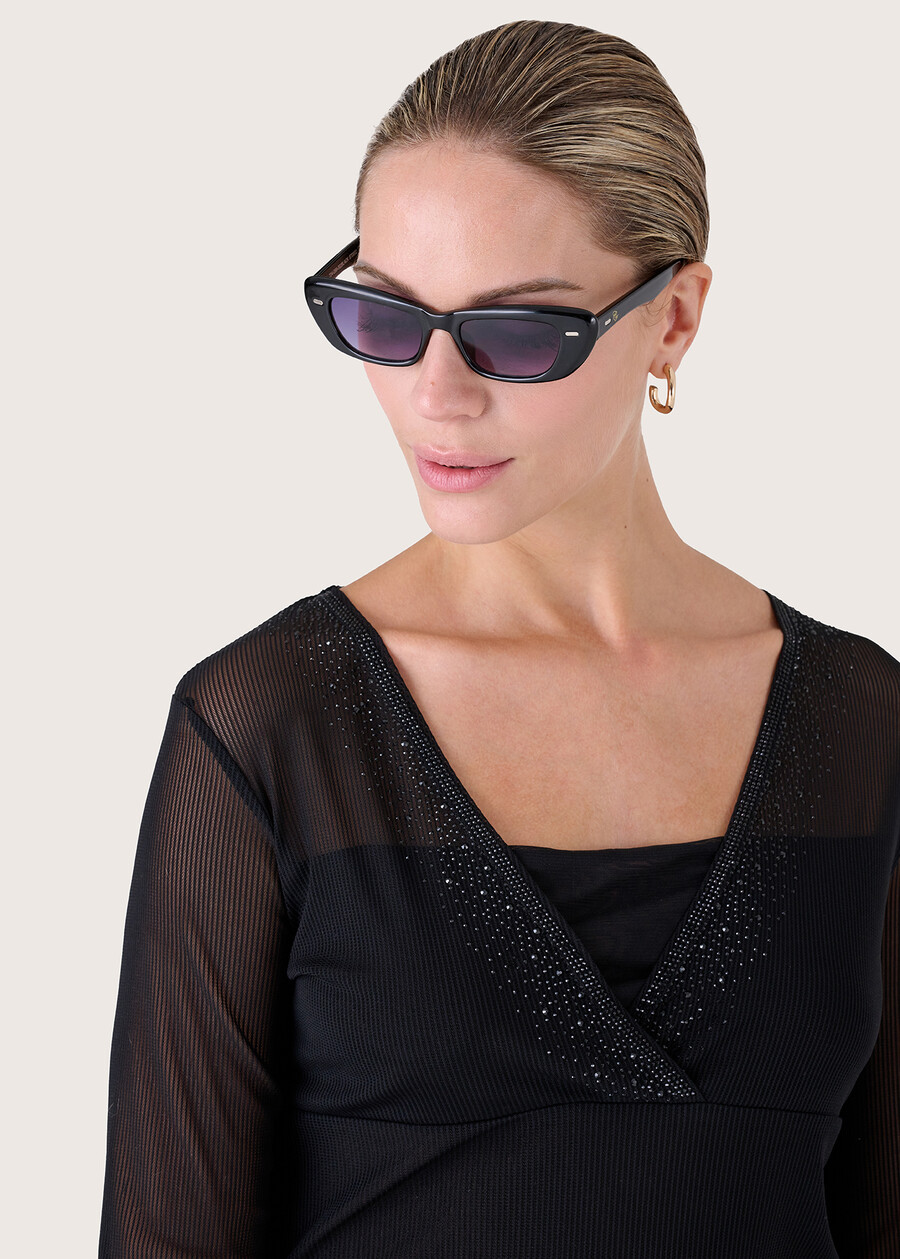 Occhiali da sole rettangolari VERDE HAVANANERO BLACK Donna , immagine n. 1