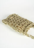 Borsa a sacca Bula in filo lurex GRIGIO SILVER GOLD Donna immagine n. 3