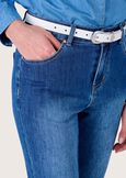 Paryl denim Capri trousers DENIM Woman image number 3