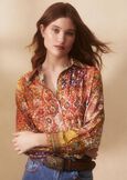 Camicia Crissy con ricamo ROSSO Donna immagine n. 1