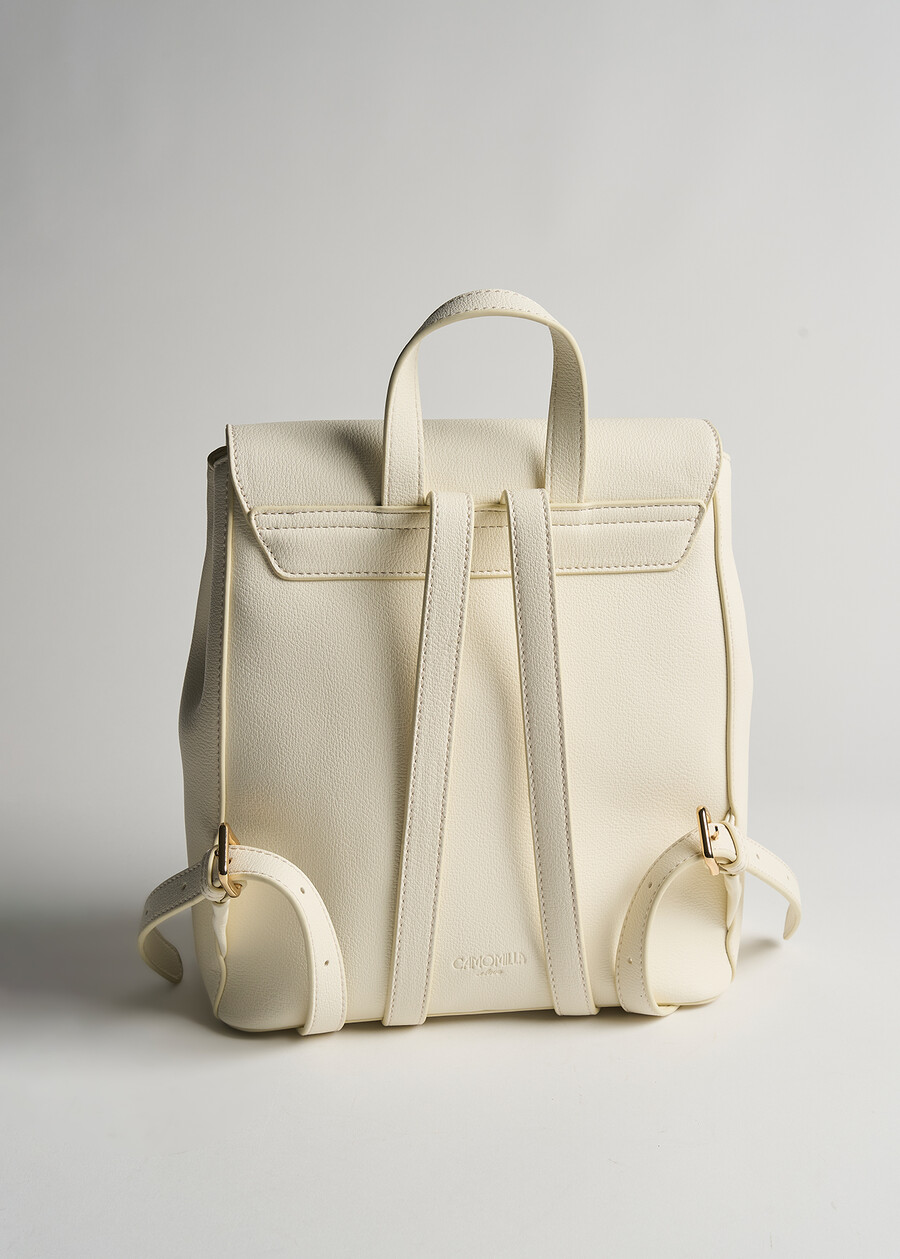 Zaino Balou in ecopelle stampa cervo BIANCO WHITEAZZURO AZZURROBLU Donna , immagine n. 4