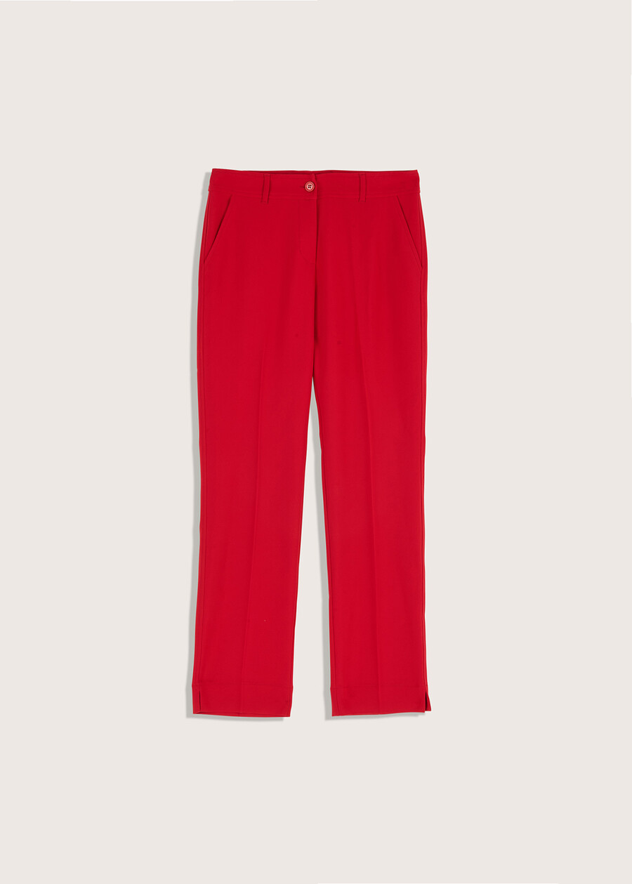 Alice technical fabric trousers ROSSO CARPET Woman , image number 5