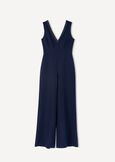 Tailor jumpsuit with beads BLU MIDNIGHT Woman image number 5